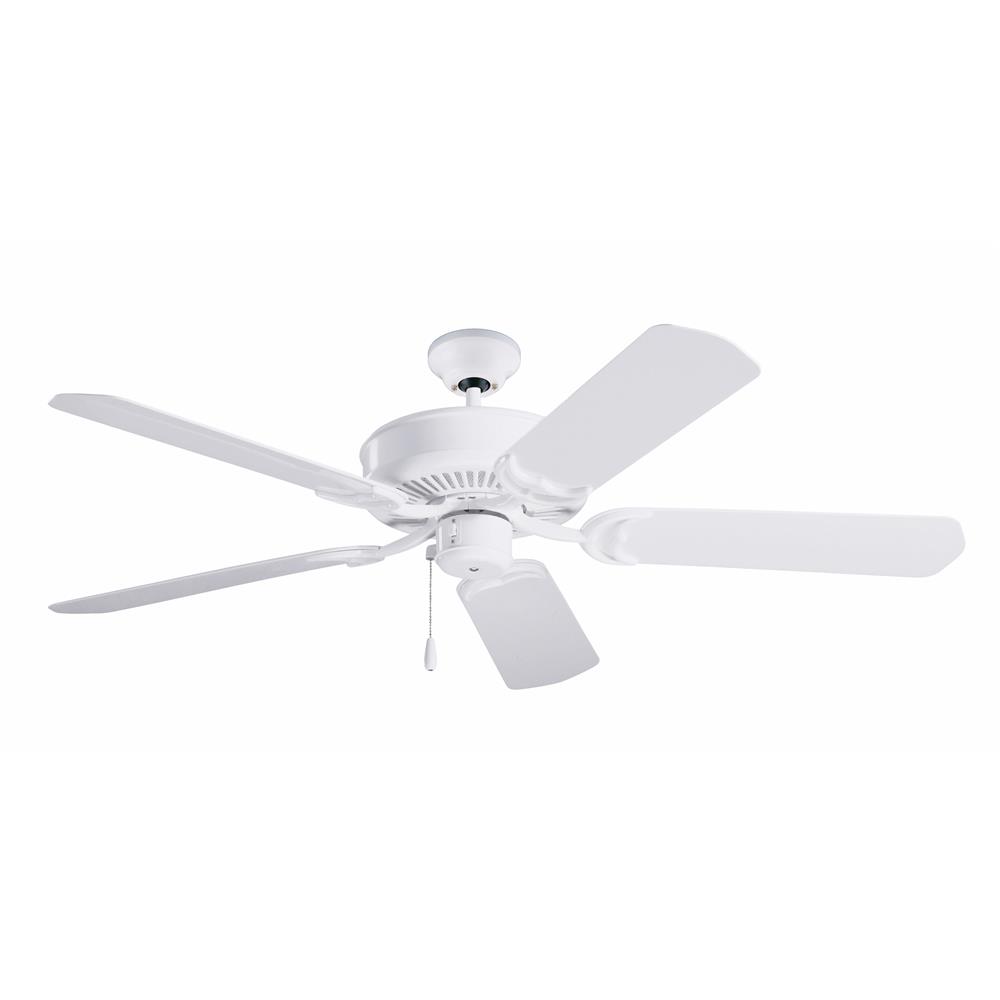 Emerson CF654WW Sea Breeze Ceiling Fan in Appliance White with All-Weather Appliance White Blades